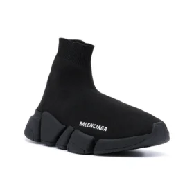Speed 2.0 Sneakers “Black Shiny Knit with Black Sole Unit” 636833W2AF31000