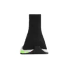 Speed Graffiti Sneakers “Black Knit Fluo Green Graffiti Sole Unit” 605972W05GY1935