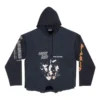 Speed Hunters Upside Down Hoodie Oversized “Black Faded” 698156TMVD11000