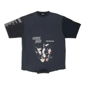 Speed Hunters Upside Down T-Shirt Oversized “Black Faded” 698811TMVC90100