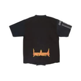 Speed Hunters Upside Down T-Shirt Oversized “Black Faded” 698811TMVC90100