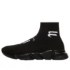 Speed Lt Soccer Sponsor Logo Sneakers “Black Knit” 645734W2DBU1090