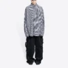 Sporty B Cosy Shirt “Black White” 681004TLM111070