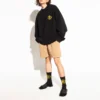 Sporty B Crest Logo Crewneck Sweater “Black” 671125TLV60-1000