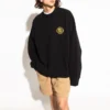 Sporty B Crest Logo Crewneck Sweater “Black” 671125TLV60-1000