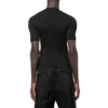 Sporty B Crewneck Athletic Top “Black” 7196624C9B41000