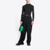 Sporty B Logo Band Wide-Leg Track Pants “Black” 675346TLVA11070