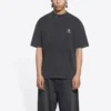 Sporty B Medium Fit T-Shirt “Washed Black” 612966TLV991070