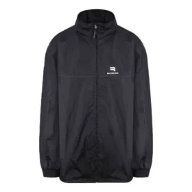 Sporty B Nylon Track Jacket “Black” 663081TJOB91000