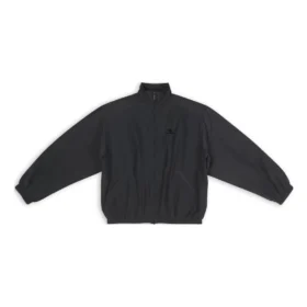 Sporty B Oversized Tracksuit Nylon Jacket “Black” 706440TKO481000