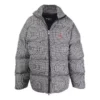 Sporty B Puffer Jacket “Black White” 681440TLO361070