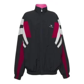 Sporty B Reversible Track Jacket “Black Red White” 681445TKO481000