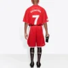 Sporty B Soccer Short “Red” 641609TJV056540