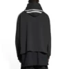 Sporty B Striped SLeeve Hoodie Oversized “Black White” 704023TMVG23869
