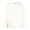 Sporty Oversized Drawstring Hoodie “White” 600583TLVA19080