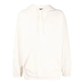 Sporty Oversized Drawstring Hoodie “White” 600583TLVA19080