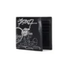 Square Folded Graffiti Wallet “Black White” 594549210LH1090