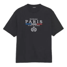 SS20 Paris Flag Regular paris Logo Tee 594579TGV481000