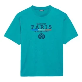 SS20 Paris Flag Regular Paris Logo Tee 594579TGV483640