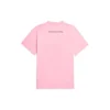 SS21 Alphabet Pattern Printing Short Sleeve Unisex Pink 612965TJVL51401