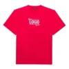 SS21 Alphabet Printing Short Sleeve Unisex Red 651795TKV816295