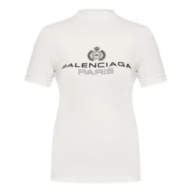 SS21 Alphabet Short Sleeve White 594603TGV479000