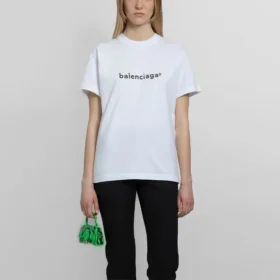 SS21 Casual Alphabet Logo Printing Large Short Sleeve White 612965TIV549040