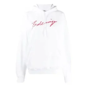 SS21 Classic Logo hooded Long Sleeves Hoodie White 583222TFV649783