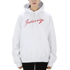 SS21 Classic Logo hooded Long Sleeves Hoodie White 583222TFV649783
