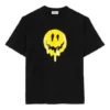 SS21 Drip Peace Large Fit Printing Tee Black 641655TKVA11012