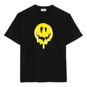 SS21 Drip Peace Large Fit Printing Tee Black 641655TKVA11012