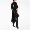 SS21 Drip Peace Large Fit Printing Tee Black 641655TKVA11012