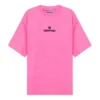SS21 Embroidery Round Neck Pink 641532TJVA95764