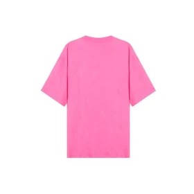 SS21 Embroidery Round Neck Pink 641532TJVA95764