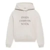 SS21 Fashion Week Shrunk Hooded Sweatshirt Grey 657683TKV852984