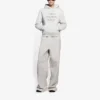 SS21 Fashion Week Shrunk Hooded Sweatshirt Grey 657683TKV852984