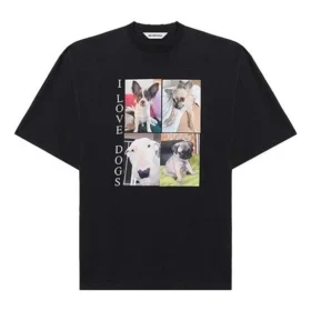 SS21 I Love Dogs Tee Black 641532TJVH11000