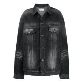 SS21 Logo Casual Solid Color Long Sleeves Jacket Black 620746TIW435720