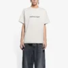 SS21 Logo Lettering Unisex Beige 612965TIV542984