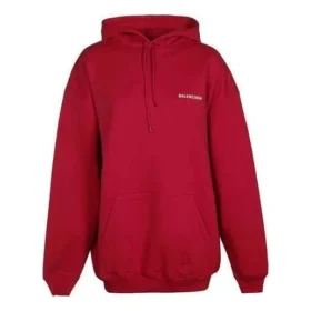 SS21 Logo Medium Fit Hoodie “Red” 578135TIV846295