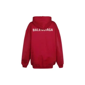 SS21 Logo Medium Fit Hoodie “Red” 578135TIV846295