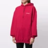 SS21 Logo Medium Fit Hoodie “Red” 578135TIV846295