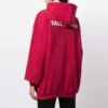 SS21 Logo Medium Fit Hoodie “Red” 578135TIV846295