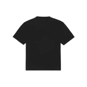 SS21 Logo Pattern Round Neck Short Sleeve Unisex Black 641655TKV711069