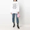 SS21 Logo Printing Hoodie White 641529TJVI69040