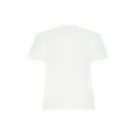 SS21 Logo Round-neck Short Sleeve White 612964TJV879040