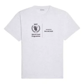 SS21 Logo Round-neck Tee Grey 612965THV841167