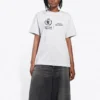 SS21 Logo Round-neck Tee Grey 612965THV841167