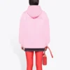 SS21 Loose Version Back Alphabet Hoodie Pink 578135TJVA85700