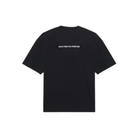 SS21 PatternRound Neck Black 612965TJVK79113